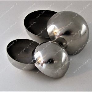 Moule bombes de bain en acier inoxidable
