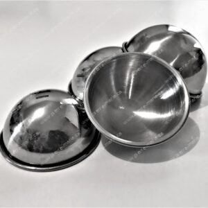 Stainless Steel Bath Bombs Molds With Lip